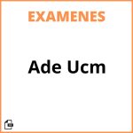 Ade Examenes Ucm