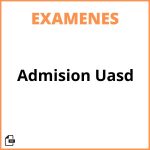 Examen De Admision Uasd