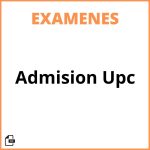 Examen Admision Upc Resuelto