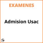 Examenes De Admision Usac