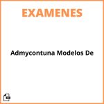 Admycontuna Modelos De Examenes