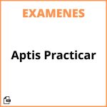Examen Aptis Practicar