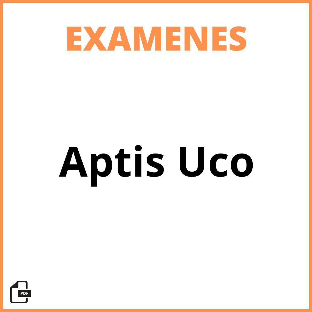 Examen Aptis Uco