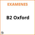 Examen B2 Oxford Pdf