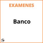 Banco Examenes