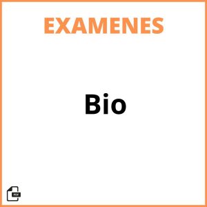 Bio Examen