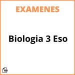 Examen Biologia 3 Eso