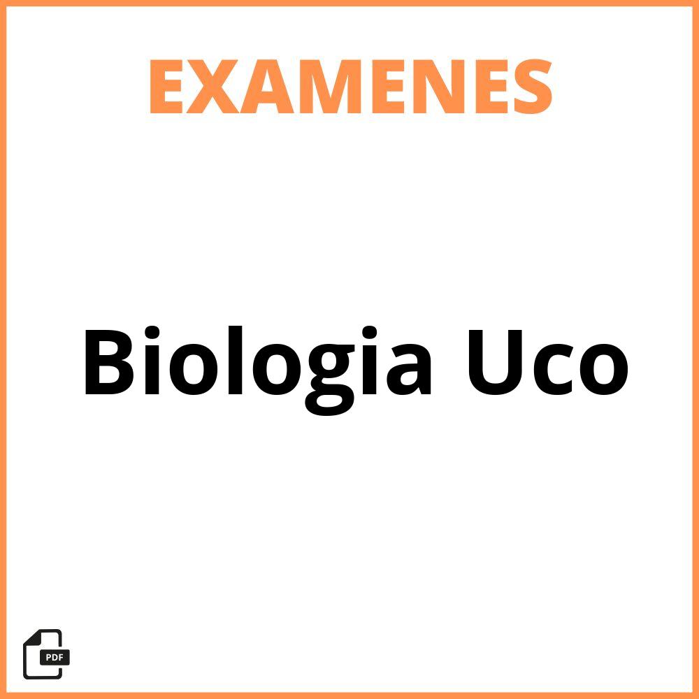 Examenes Biologia Uco