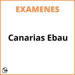 Examenes Canarias Ebau