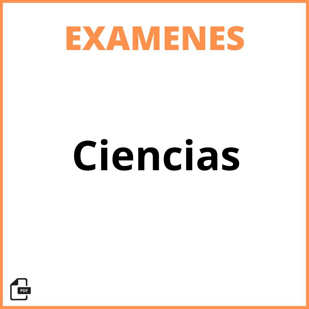 Examen Ciencias 2024