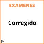 Examen Corregido