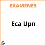 Examen Eca Upn Examen Eca Upn