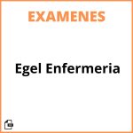 Examen Egel Enfermeria