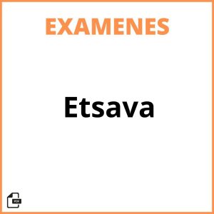 Etsava Examenes