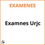 Examnes Urjc