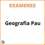 Examen Geografia Pau