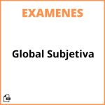 Evaluacion Global Subjetiva