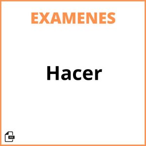 Hacer Examenes