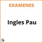 Examen Ingles Pau
