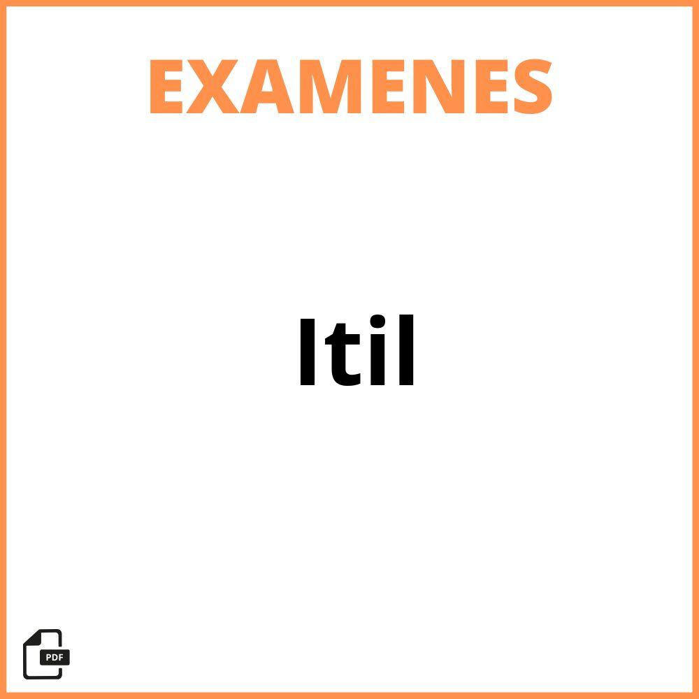 Examen De Itil