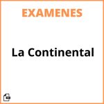 Examen De La Continental