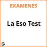Examen De La Eso Test