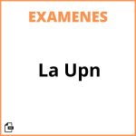 Examen De La Upn