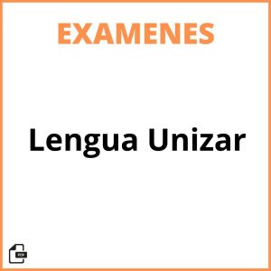 Examenes Lengua Unizar