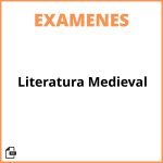 Examen Literatura Medieval