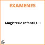 Examenes Magisterio Infantil Ull
