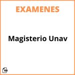Examenes Magisterio Unav