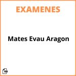 Examen Mates Evau Aragon