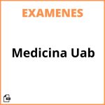 Examenes Medicina Uab
