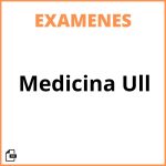 Examenes Medicina Ull
