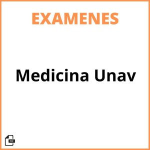 Examenes Medicina Unav