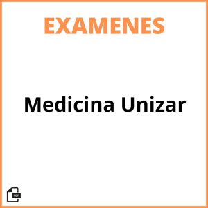 Examenes Medicina Unizar
