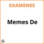 Memes De Examen