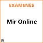 Examen Mir Online
