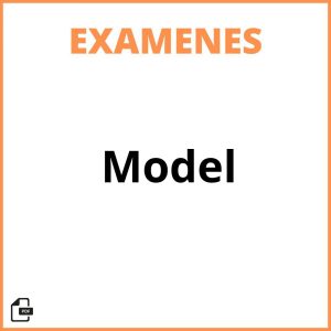 Model Examen