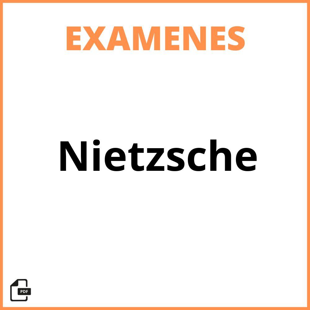 Examen De Nietzsche
