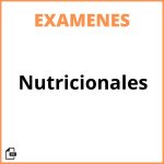 Examenes Nutricionales