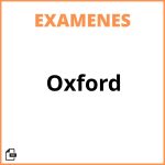Examen Oxford Resuelto