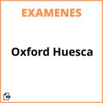 Examen Oxford Huesca