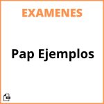 Examenes Pap Ejemplos