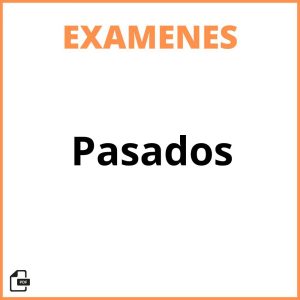 Examenes Pasados