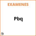 Examen Pbq