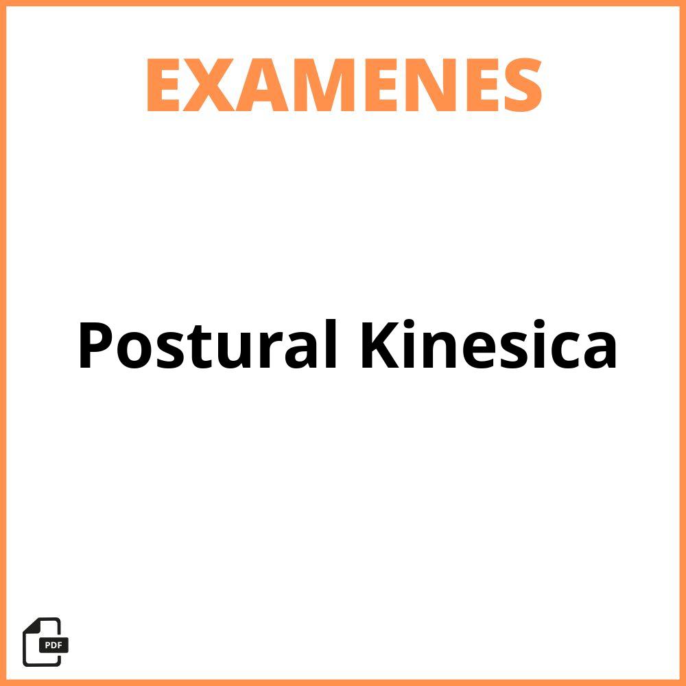 Evaluacion Postural Kinesica