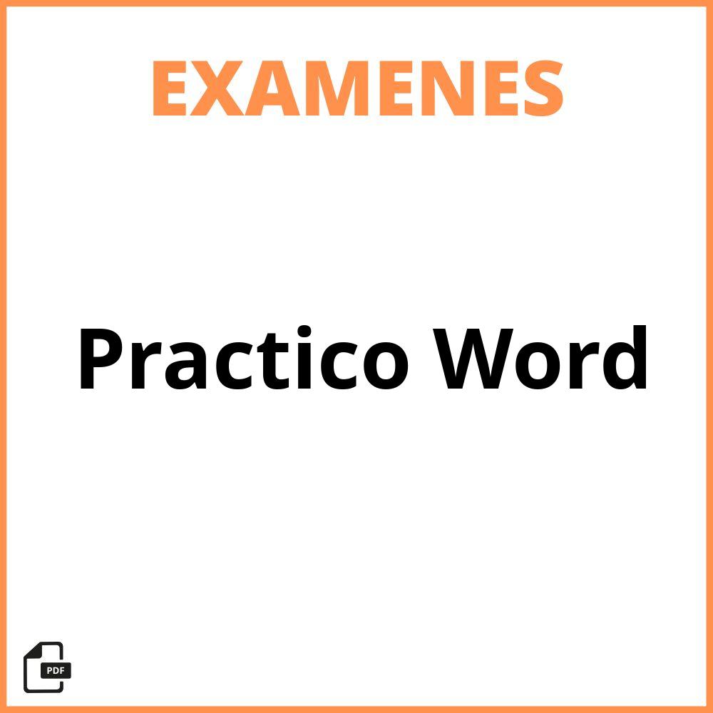 Examen Practico Word