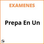 Prepa En Un Examen