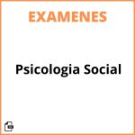 Examen Psicologia Social
